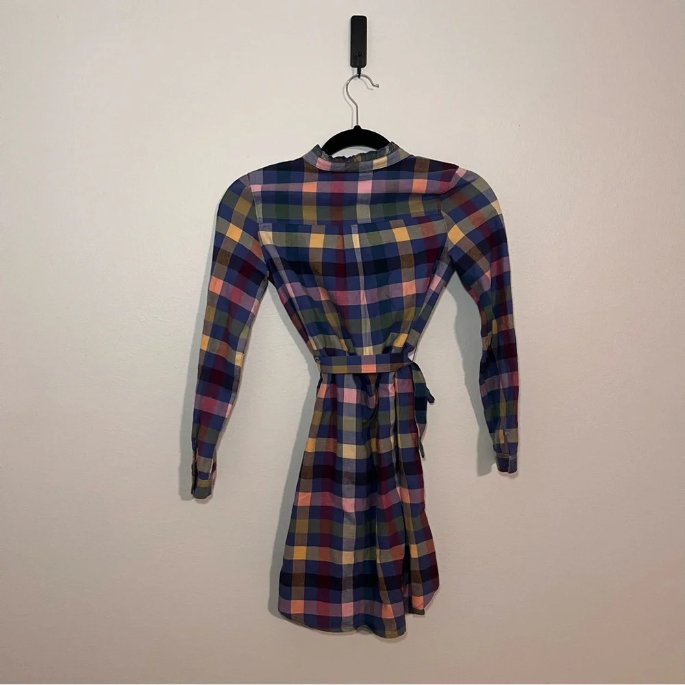 GAP Kids •‎ Plaid Flannel Shirt Dress